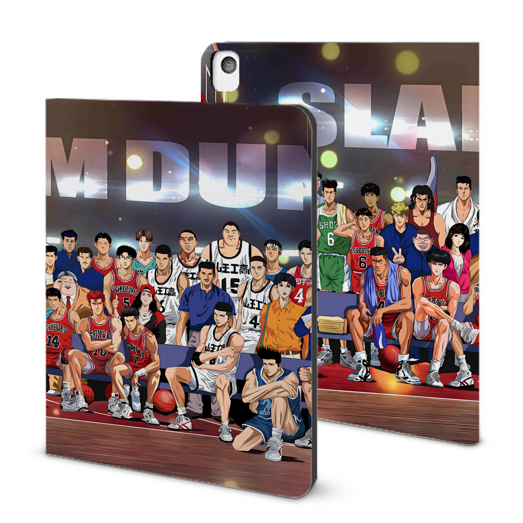 （画像用） SLAM DUNK／スラムダンク IPadケース ペンホルダー付き ブックスタイルデザイン